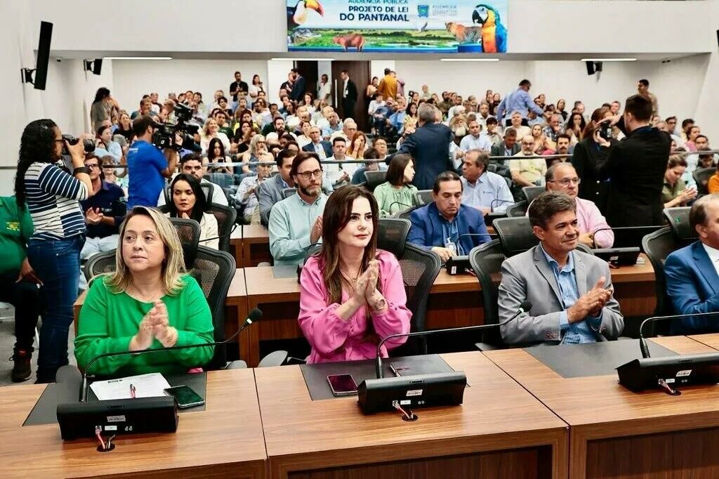Imagem de compartilhamento para o artigo Deputada Mara Caseiro participa da audiência pública do Projeto de Lei do Pantanal da MS Todo dia